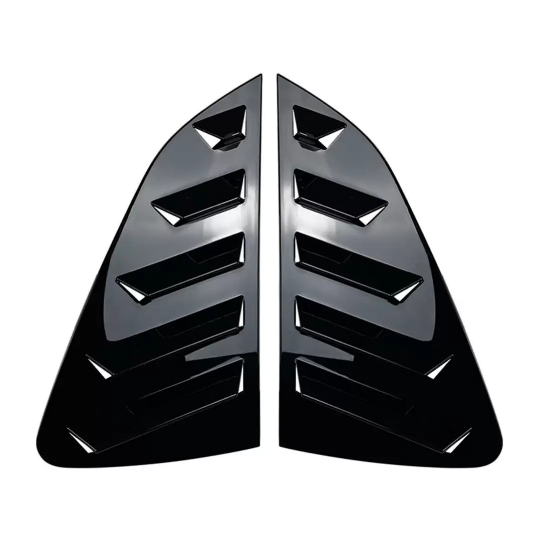 适用大众2011-2018 polo百叶窗后车窗车贴外饰改装配件