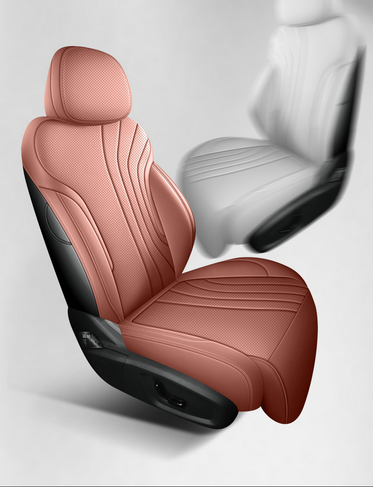 Geely Galaxy E5 Special Seat Cover Napa Leather Four Seasons Universal Full-Surrounded Breathable Perforated Cushion