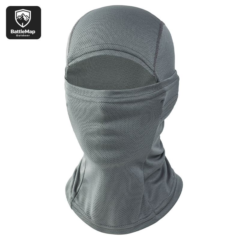 Transfronterizos secado rápido malla transpirable al aire libre ciclismo deporte sombrero balaclava sombrero transpirable