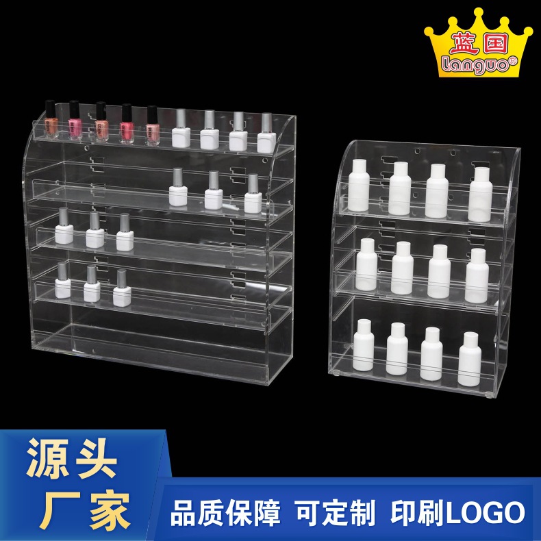 方便实用商超中岛展示架可拆装展示柜 组装置物架 透明多层收纳盒