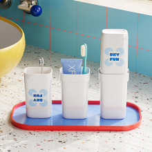 SKY FUN系列牙具盒学生宿舍用牙具收纳盒旅游便携牙刷盒厂家批发