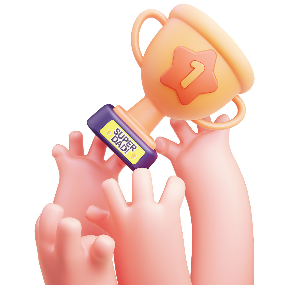 children's award for St. Valentine's Day for mother's day