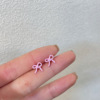 Silver needle, cute brand earrings, silver 925 sample, internet celebrity, wholesale