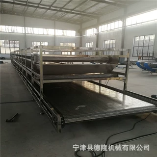 304不锈钢流水线链板提升机 大枣花生食品流水线链板输送机