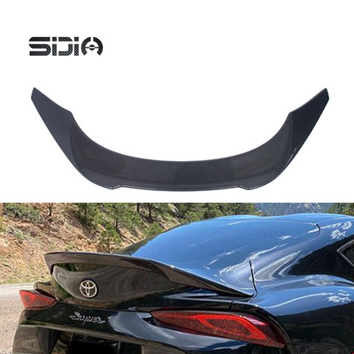 适用于21款丰田牛魔王Supra A90 碳纤维尾翼 扰流板 出口品质