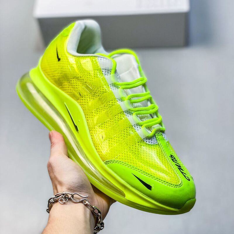 Original Max720 Collaboration Colorful Leather Space Cushion Running Shoes Unisex Casual Versatile Sneakers Cross-Border Original Max720 Collaboration Colorful Leather Space Cushion Running Shoes Unisex Casual Versatile Sneakers Cross-Border
