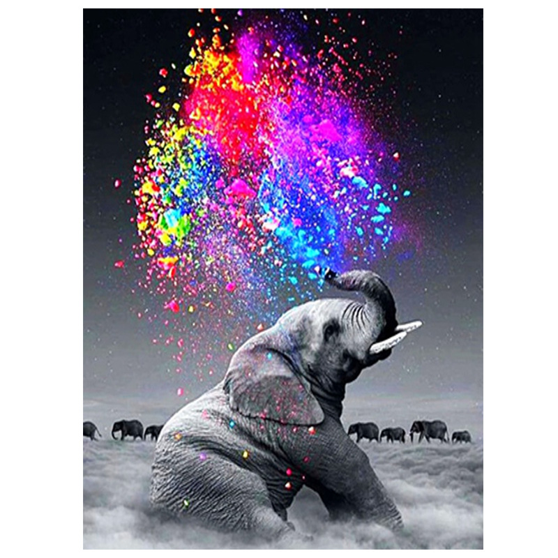 Diamond Painting Living Room