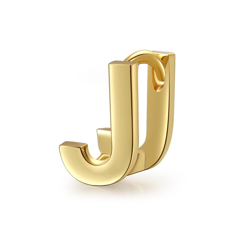 Grossiste Bijoux Alphabet Anglais Cuivre Boucles D&#39;oreilles Nihaojewelry display picture 14