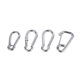 304 stainless steel spring buckle insurance spring buckle carabiner standard spring buckle hoist buckle hook rigging safety buckle