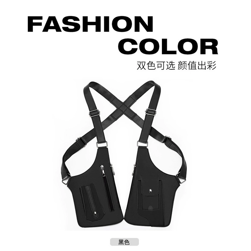Сумка-жилет, тактическая нагрудная сумка, новый мужской ретро-рюкзак, сумка на плечо, многофункциональная наплечная сумка, мужская сумка для активного отдыха