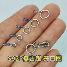 S925���y�͹����f�_��Ȧ�yȦ���Ȧ��������h���B�ӭhDIY���