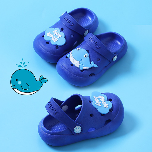 Children's slippers, summer, girls 'anti-slip, boy's baotou, soft sole, hole shoes, baby sandals, wholesale