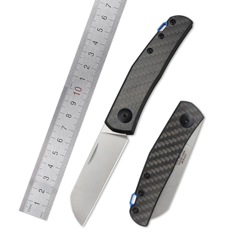 ZT零误差0230折叠刀户外高硬度CPM20cv石洗碳纤维手柄折刀可折叠