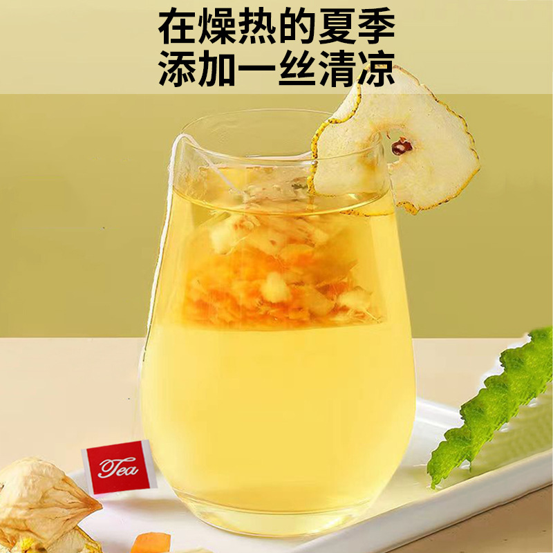 竹のサトウキビの茅根の雪梨のお茶は女子学生の飲む養生のお茶に適して喉を潤して声を保護します。|undefined