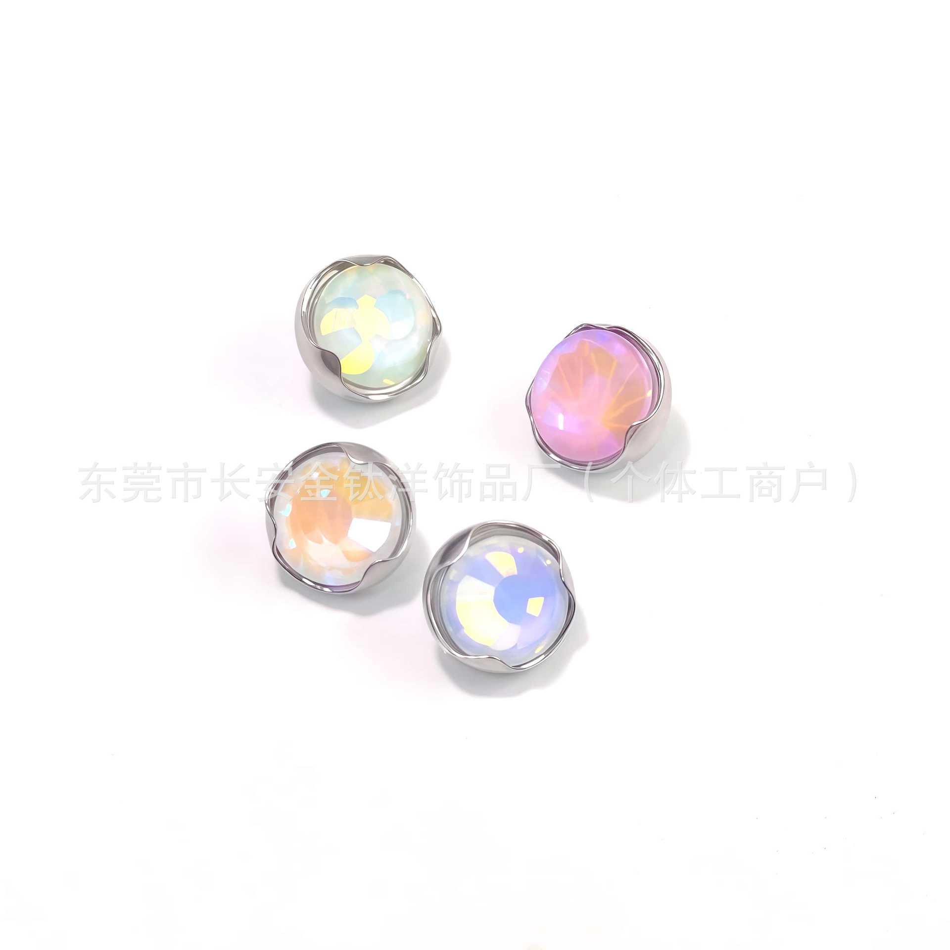 Labret piercing jewelry detail image
