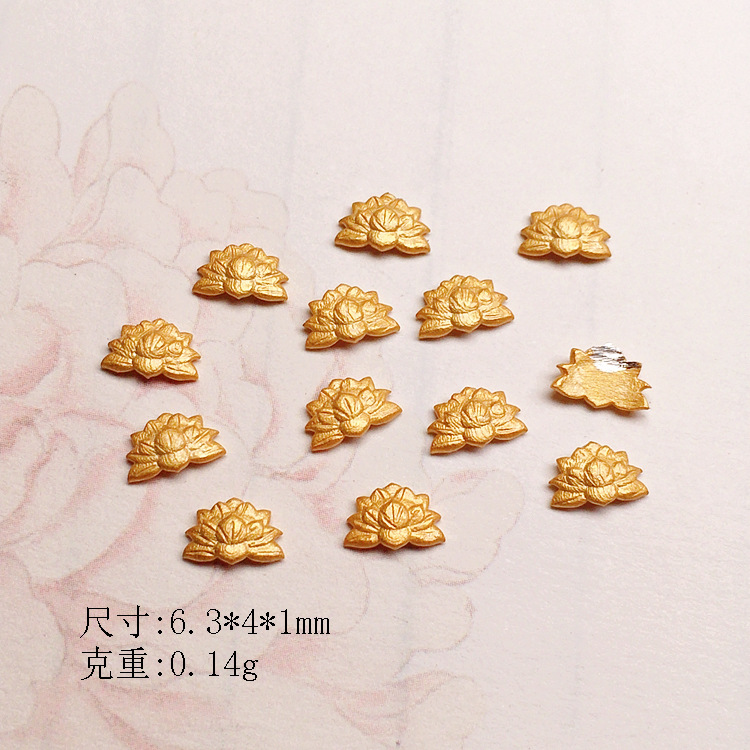 s925 Silver Plated Gold Patch Accessories Bracelet Necklace Bracelet Accessories diy Handmade Bead Semi-finished Products