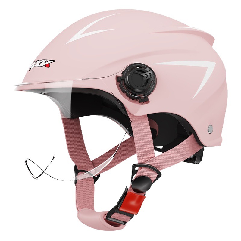 Fábrica nuevo estándar nacional 3C certificado casco de motocicleta eléctrica verano femenino protección solar medio casco invierno hombre casco ligero