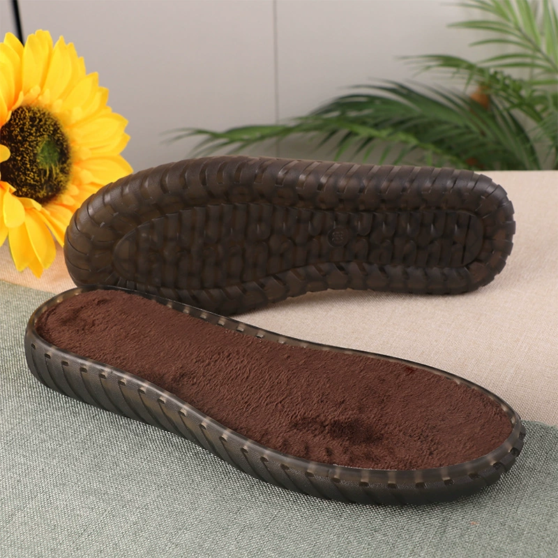 Тканая подошва, нескользящие, износостойкие, мягкие летние сандалии.