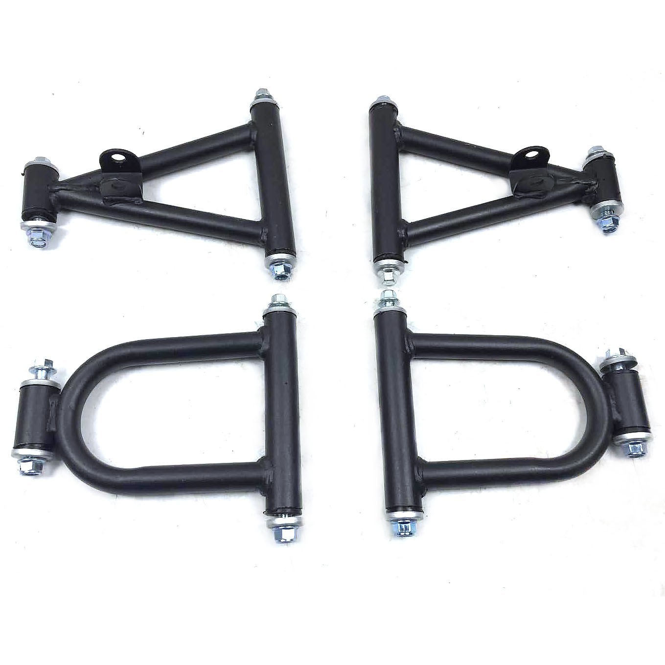 DIY self-made steel tube four-wheel ATV kart rocker arm assembly modified upper and lower suspension rocker arm bracket