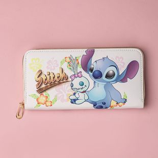 Cross-border New 2025 Wallet with Zipper Puleather Student Cartoon Stetson Cute Coin Purse Storage Card Bag