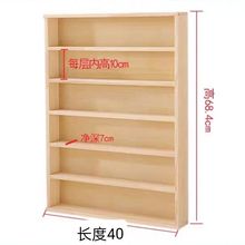 薄款防尘柜亚克力超薄展示收纳泡泡玛特展示盒手办diungzhi展示柜