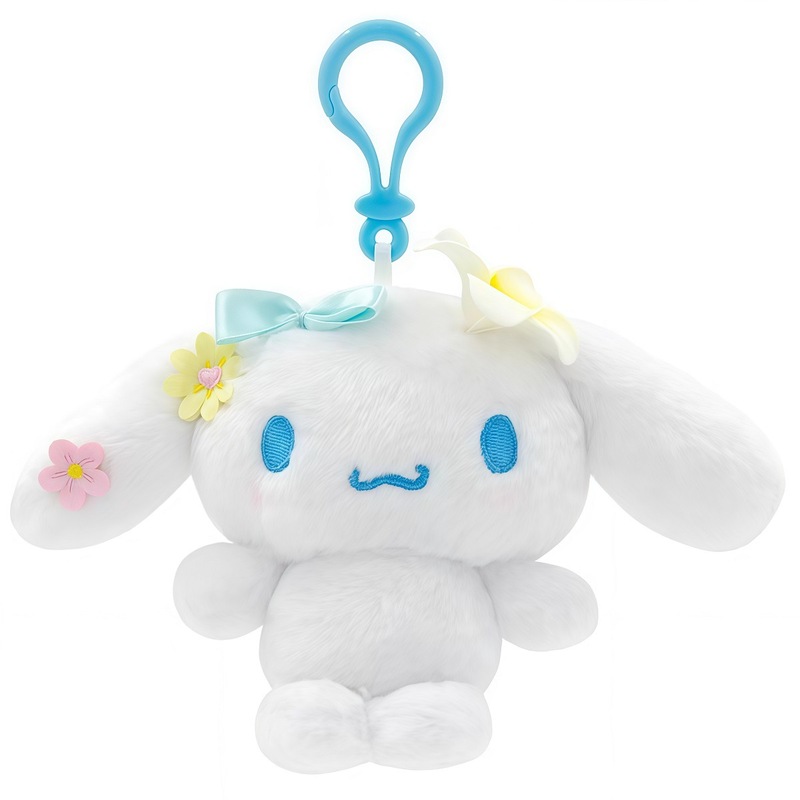 正版授权三丽鸥花卉系列HelloKitty库洛米美乐蒂毛绒公仔挂件玩偶|undefined