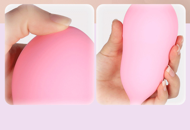 Remote Control Inflatable Vibrating Egg, Silicone Wearable Vibrator with Anal Plug Function, Pink — detail image 12