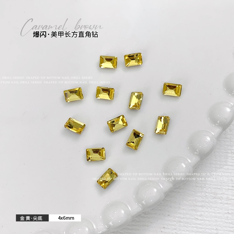 金黃4x6mm 單顆