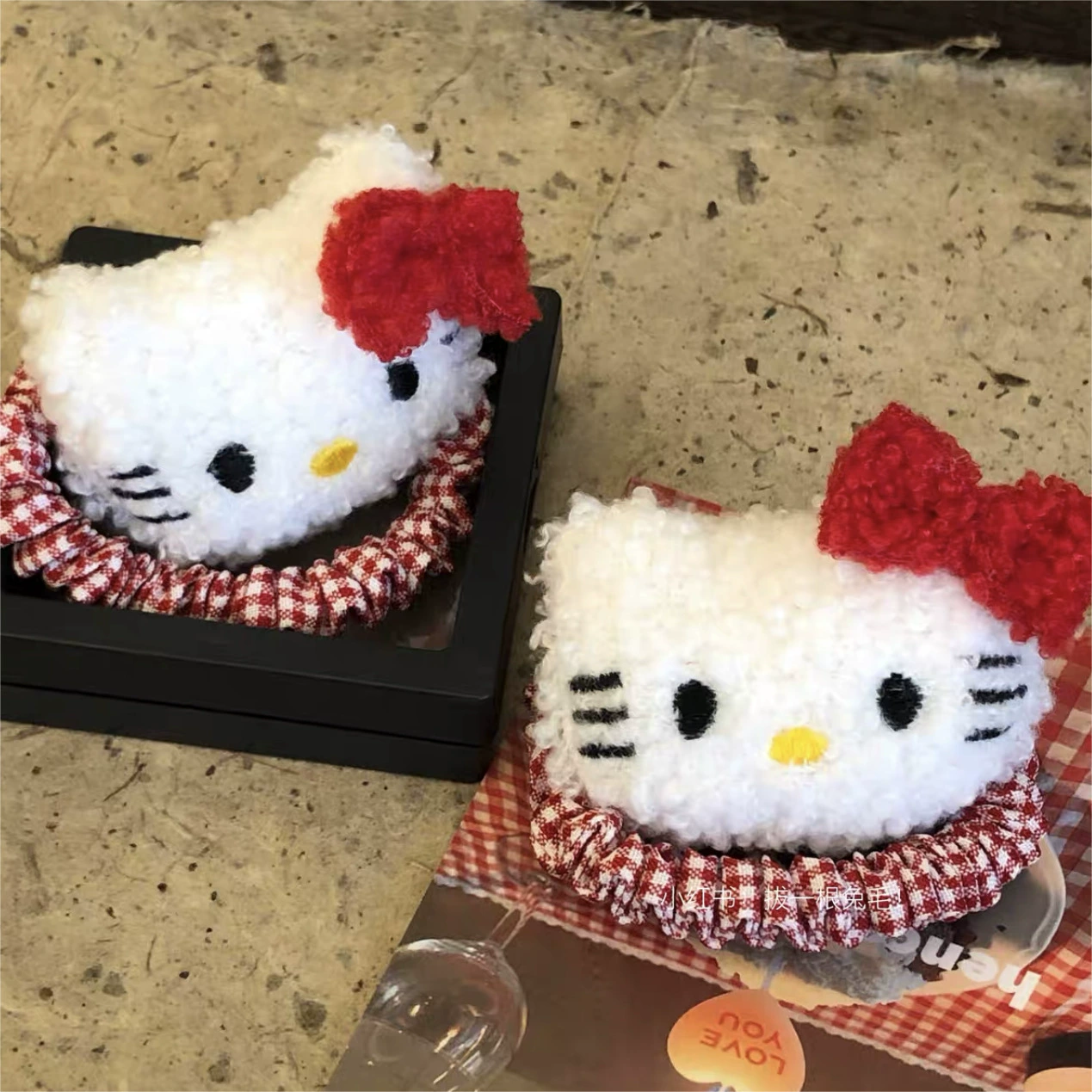 Hello Kitty, милая мультяшная кукла, ретро высокая эластичная резинка для хвоста