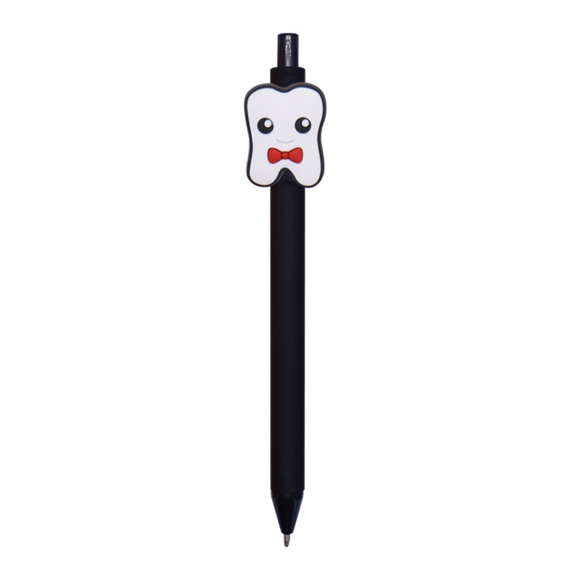 クロスボーダー新しい漫画歯ボールペン pvc 広告ペン学生ゲルペンパーソナライズ diy ペンかわいいボールペン|undefined
