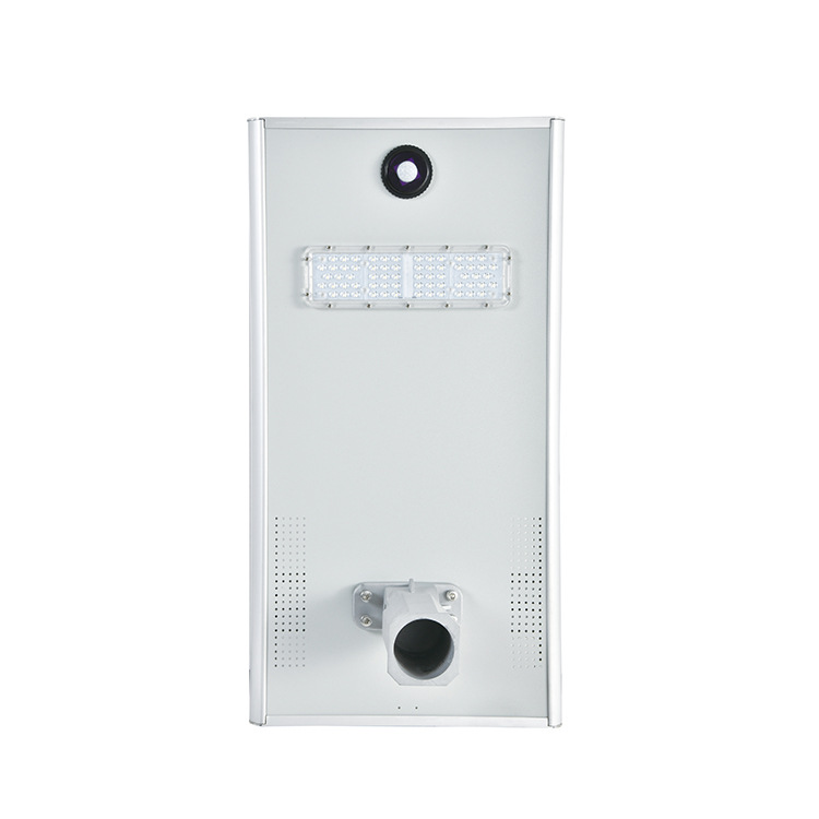 Solar al aire libre patio rural carretera parque urbano lluvia a prueba de relámpagos luminoso perfil LED integrado lámpara de calle