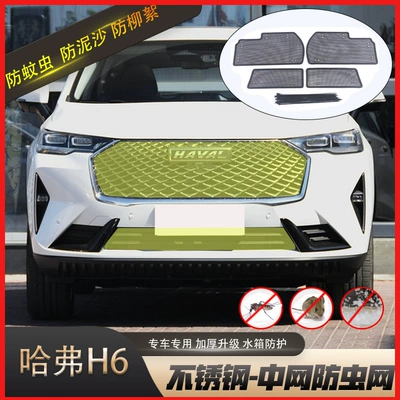 Third-Generation Great Wall Haval H6 Insect-Proof Net, National Trend Version, Second-Generation M6 Insect-Proof Net Cover, Water Tank Grille Protection Modification Special