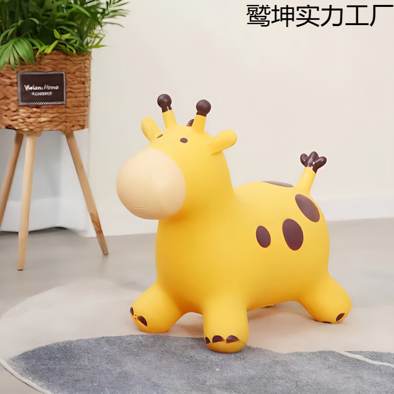 Inflatable music non-toxic toy for jumping for kindergarten