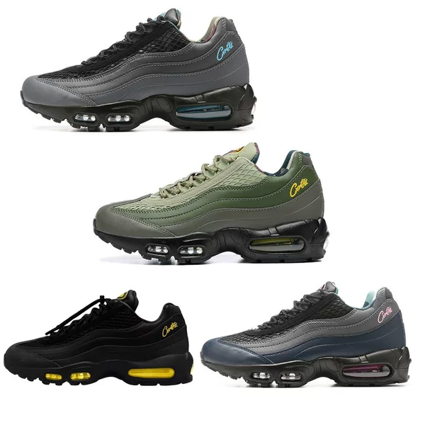 2024 New Cross-border Foreign Trade Shoes British Street Fashion MAX95 corteiz Air Cushion Shoes Sports Men's Shoes