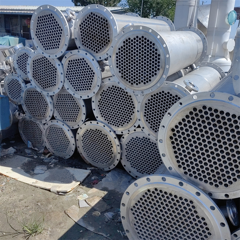 工业列管式冷凝器 二手循环式冷却设备 二手100平方冷凝器