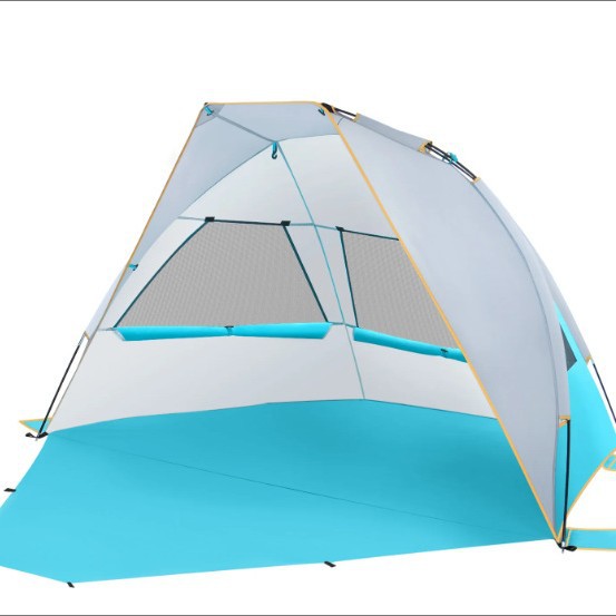 Fabricante de comercio exterior carpa de playa multiusos carpa de pesca del parque parasol portátil ligero protección UV