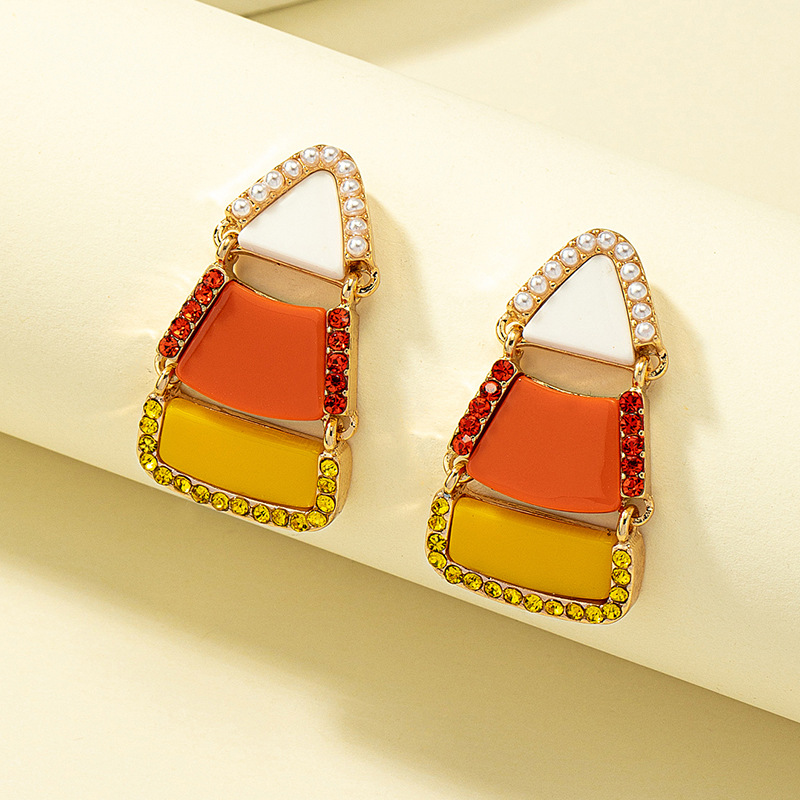 Alloy Material Fashion Geometric Alloy Plating Earrings