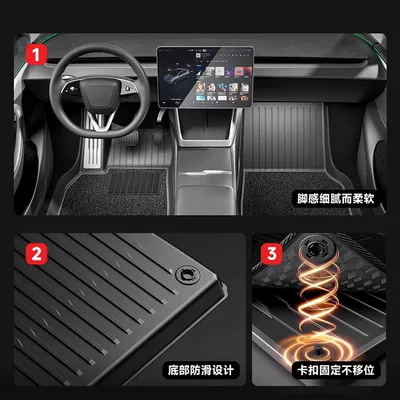 car, including front and rear trunk mats – Modelə uyğun ayaqaltı