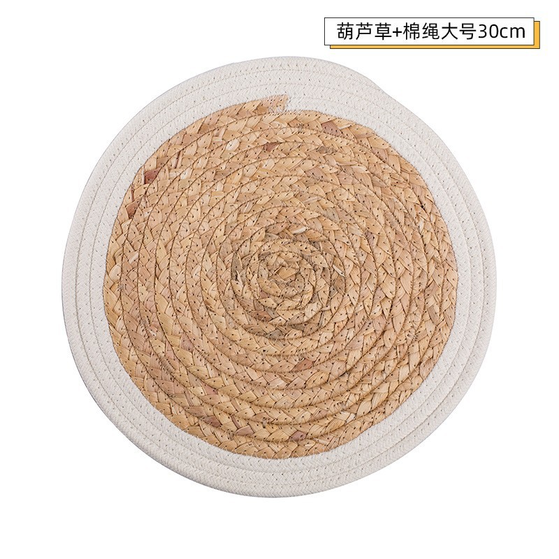 Almohadilla de té terminada-Hierba de calabaza 1 (grande)