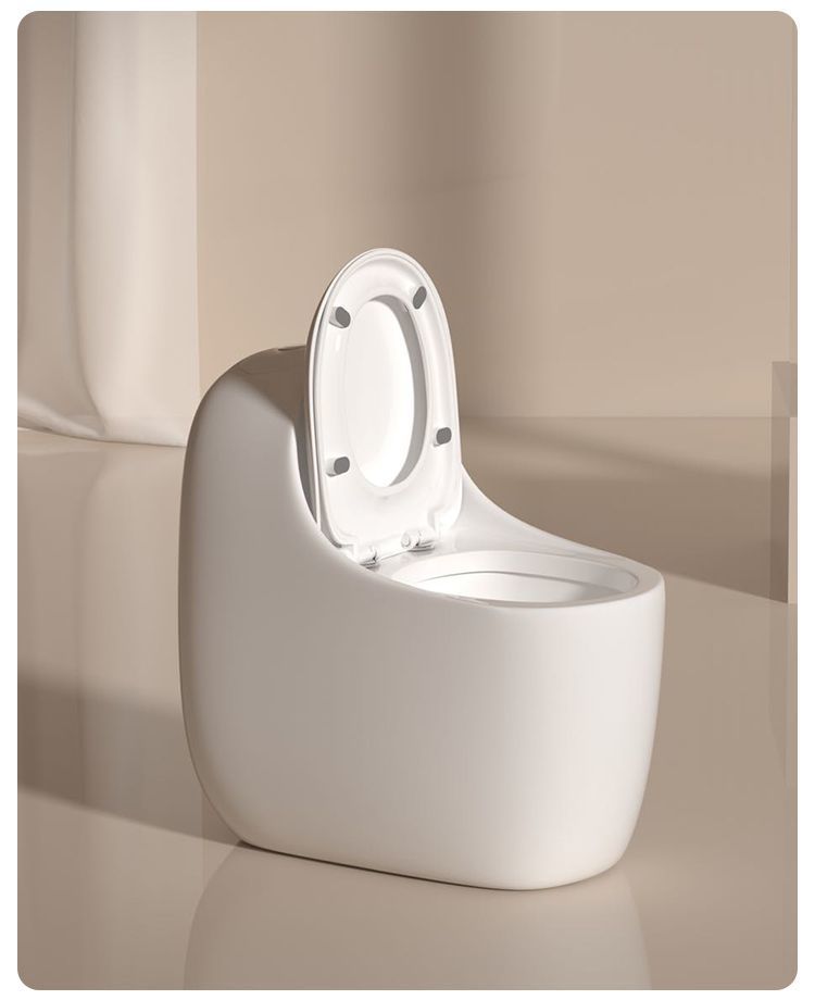 Innovative first-level water efficiency, round and smooth design, powerful spiral, large-diameter household toilet, factory wholesale one piece undefined