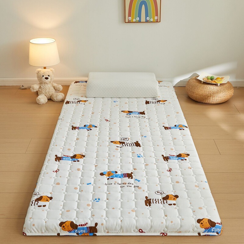 Foldable thickened floor mat mattress for sleeping, nap mat, kindergarten children's crawling mat, floor mattress