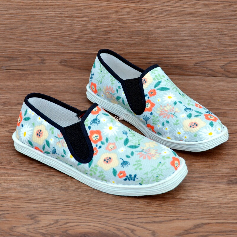 Old Beijing Cloth Shoes for Women, Young Style, Thousand-Layer Sole Cloth Shoes, Pure Handmade Cloth-Soled Shoes, Non-Tiring Shoes for Pregnant Women and Postpartum Shoes Old Beijing Cloth Shoes for Women, Young Style, Thousand-Layer Sole Cloth Shoes, Pure Handmade Cloth-Soled Shoes, Non-Tiring Shoes for Pregnant Women and Postpartum Shoes