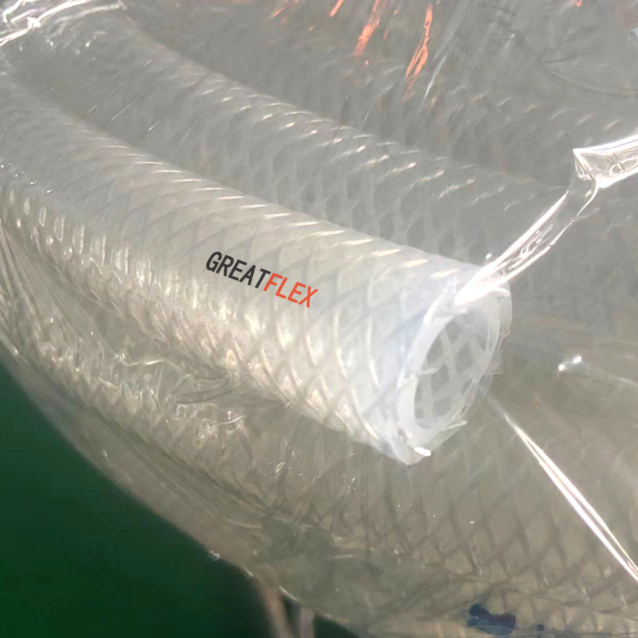 GREATFLEX耐高温耐压耐酸碱透明夹网加厚46分管直供BP20