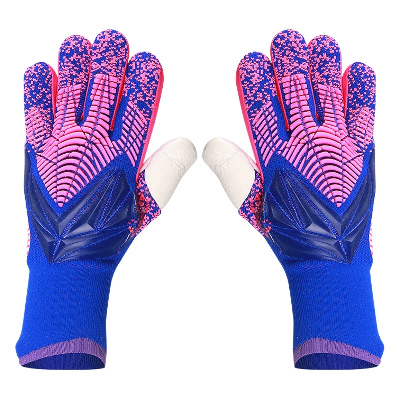 Venta al por mayor Falcon fútbol profesional adulto látex sin dedos transpirable resistente al desgaste engrosado guantes de portero