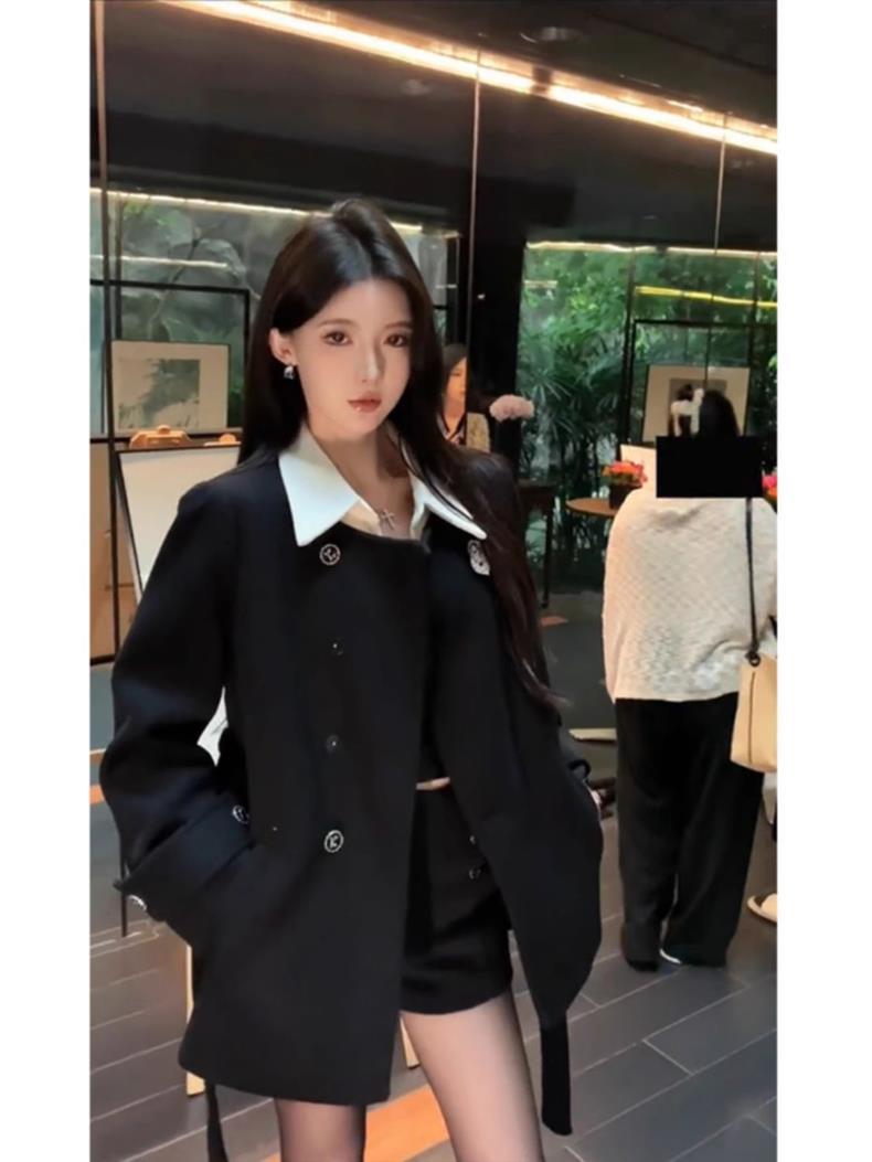 ChicShe Winter High-End Two-Piece For Women 2024 Autumn New Hot-Selling College Style Suit Blazer_voghion.com