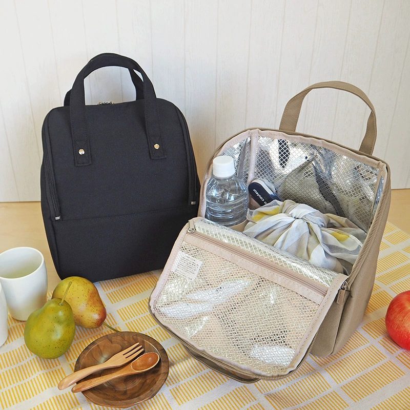 Изолированный мешок обеда портативный свежий-держать мешок коробка обеда мешок обеда для работы и школы коробка обеда мешок алюминиевой фольги