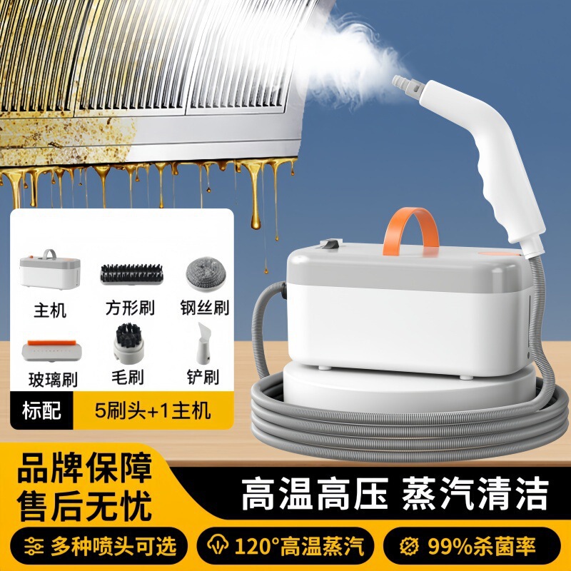 Cross-Border Portable High-Temperature and High-Pressure Steam Cleaner Range Hood Air Conditioner Kitchen Bathroom Household Cleaning Machine