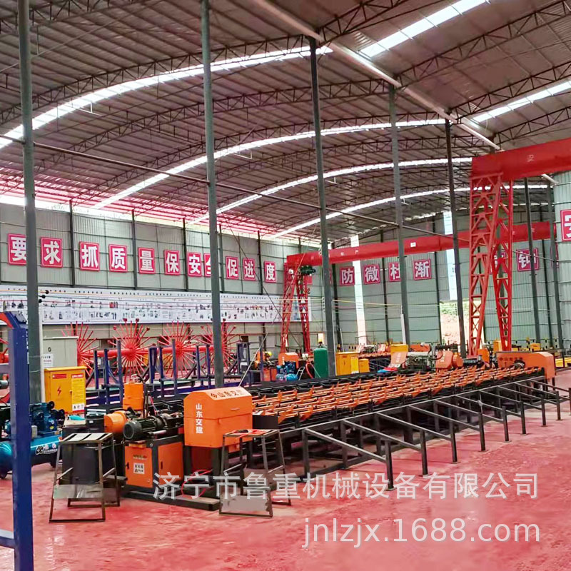 二手500全自动钢筋锯切套丝打磨线 二手九成新数控钢筋锯切线