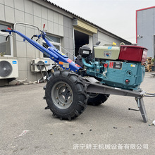 小型151农用手扶犁地机农田丘陵旋耕机 15马力旱地水田手扶拖拉机