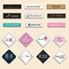 [Small Single Custom] Cake Account Cake Shop LOGO Free Design Special Edition Cake Resp for a Free Shipping